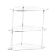 thumbnail image 4 of Organizador de esquina para baño, organizador de encimera de cocina, almacenamiento transparente multiusos, estante de cocina, almacenamiento de, 4 of 9