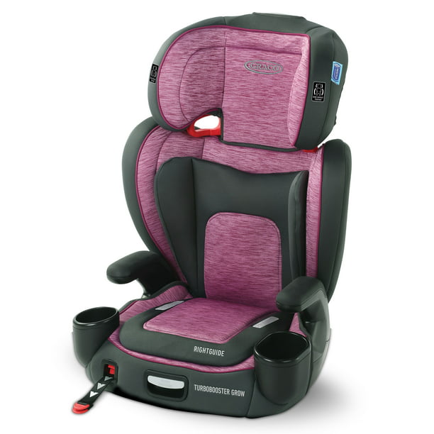 Graco Turbobooster Grow High Back Booster Car Seat Joslyn Pink Com - Graco Booster Seat Replacement Arm Covers