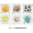 Mixed Color, variant on DIY 6pcs Sports Ball Stencils 11.8×11.8inch Wall Cracks Basketball Football Rugby Baseball Tennis Ball Golf Ball Stencils Reusable Template DIY