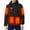 Black, variant on ZCFZJW Heated Jackets for Men with 11 Heating Zones, Waterproof Long Sleeve Zip up Heated Coat for Men & Women Electric Rechargable Heated Hoodie Tops Black XL
