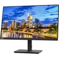 thumbnail image 2 of Lenovo ThinkVision S24e-20 23.8" Full HD 1920 x 1080 WLED LCD Monitor 2-Pack Bundle with Mini Speaker, 250 Nit, FreeSync, HDMI-VGA, Raven Black, & Adjustable Desk Mount Monitor Stand, 2 of 8
