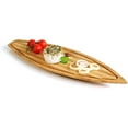 thumbnail image 2 of XXD Bamboo Skerry Cruiser Cutting Board – Maritime-Inspired Serving and Cheese Board | Caramelized & Oiled Bamboo, 24", 2 of 7