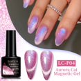 thumbnail image 1 of LILYCUTE 7ml 9D Cat esmalte de uñas de Gel magnético imán láser semipermanente Soak Off UV LED manicura para barniz de Gel para decoración de uñas Deng Xun unisex, 1 of 2