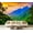 Color 2, variant on Wall Mural Peel and Stick Morning sunrise world famous popular snorkeling spot Hanauma bay Oahu Self-Adhesive Wallpaper Removable Wall Decal Wall Sticker Home Decor for Living Room Bedroom 69"x96"