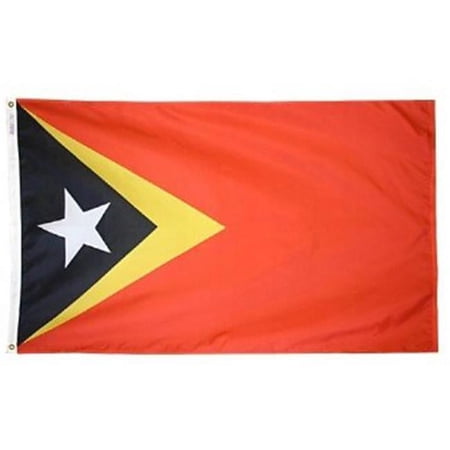3 ft. x 5 ft. Nyl-Glo East Timor Flag