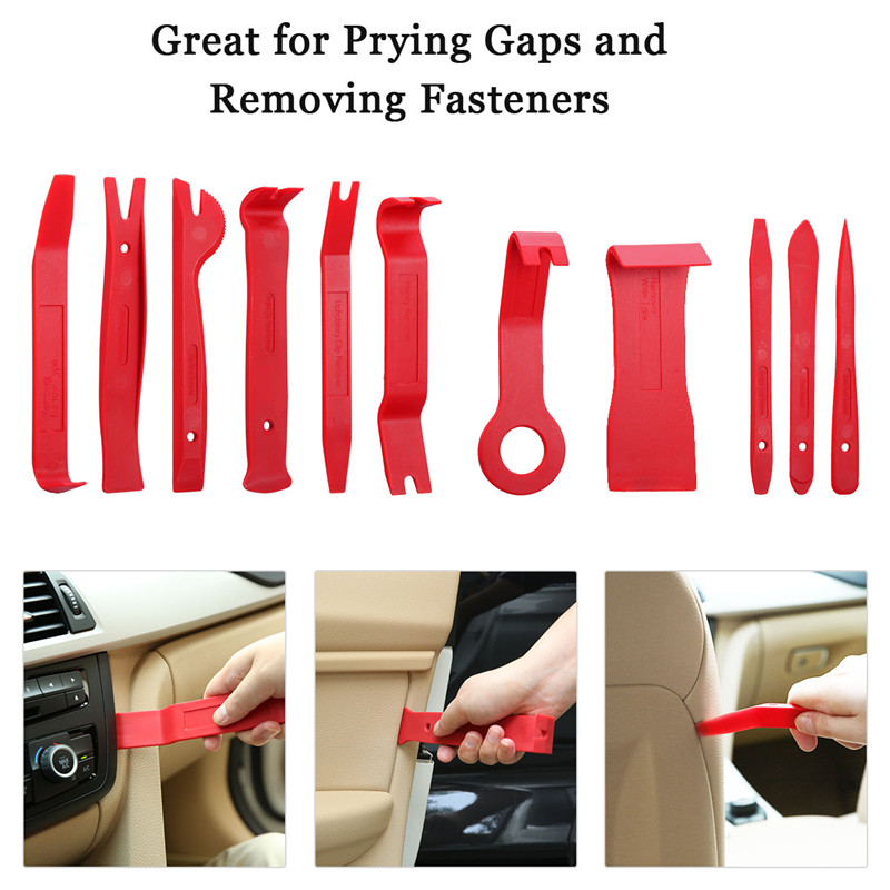 19Pcs Car Trim Removal Tool Kit with Storage Bag Auto Trim Set for Car
