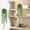 🔥 Green_New#329, variant on Artificial Succulent Hanging Pot | Simulated Greenery for Home Living Room Decor | Realistic Plastic Small Fake Plants | 9x6.5x7.8cm Pot | 47cm Length | Easy Maintenance | 1 Pack