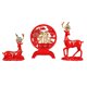 thumbnail image 5 of Figuras de renos, estatuas de ciervos, regalo de oficina, dormitorio, figura de Animal de escritorio, escultura de alce para boda, año Nuevo, Día de Rojo, 5 of 9