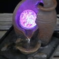 thumbnail image 5 of Desktop Fountain Flowing Water Decoration Ornament With LED Light Decor For Home Courtyard, 5 of 12