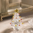thumbnail image 5 of Dalxymotic Christmas Tree Tabletop Ornament, Festive Desktop Decorative Figurine, Holiday Winter Celebration Accent, Christmas Home Office Decoration for Desk, Shelf, Mantel, 5 of 7