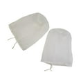 thumbnail image 4 of Brew Bags Extra Large Reusable 2 Pack 100 Micron Fine Mesh Bag for Fruit Cider Apple Grape Wine Press Drawstring Straining Brew in a Bag, 4 of 12