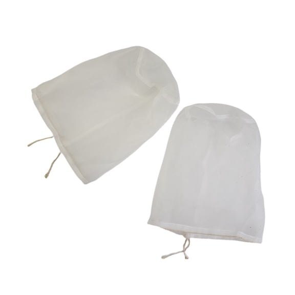 2X 100/160/200 Nylon Straining Bag 20X30Cm Fine Mesh Homebrew Filter Bags 100Micron YIWEI