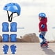 thumbnail image 4 of ¡Liquidación de juego de casco de bicicleta para niños! Juego de 7 piezas de rodilleras y coderas para niños, protectores para ciclismo, patines y bicicletas, ligeros, muy bien ventilados, de, 4 of 5