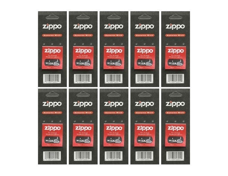 Zippo Genuine Wicks 10 Pack