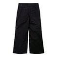 thumbnail image 2 of Wonder Nation Girls Wide Leg Cargo Jeans, Sizes 4-18 & Plus, 2 of 3