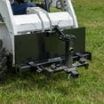 thumbnail image 4 of Titan Attachments 3 Point Attachment Adapter for Universal Skid Steers Quick Tach Equipment, Connects 3 Point Attachment to Cat 1 Implements, Black Finish, 2" Receiver Hitch, 4 of 6