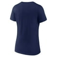 thumbnail image 3 of Women's Fanatics Navy Tennessee Titans Shine Time V-Neck T-Shirt, 3 of 3