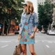 thumbnail image 4 of Balery Cute Donut Vestidos de verano para mujer con estampado: vestido holgado sin mangas, vestido playero informal y cómodo para días calurosos., 4 of 7