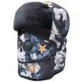 thumbnail image 2 of Thunderproof Hat, Windproof Face Cover, Thickened Ear Guard, Adjustable Fit, for Outdoor Sports, Travel Protection, Breathable Fabric, Water-resistant Shell, Winter Snow, Cycling Skiing,, 2 of 9
