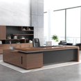 thumbnail image 2 of Luxury Free Shipping Office Desk Executive High Quality European Secretary Desk Filing Vintage Mesa Escritorio Home Furniture My Lux Decor Round, 2 of 27