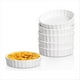 thumbnail image 1 of Paquete de 6 Moldes para Crema Brulée, Platos Redondos Estriados para Quiche, Moldes para Tarta, Moldes Aptos para Horno para Hornear, Soufflé, Moldes, 1 of 5