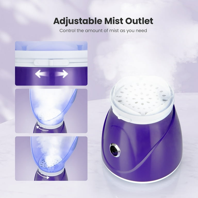 Ouwald Facial Steamer, Nano Ionic Face Hydration Machine, Home Spa