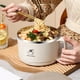 thumbnail image 5 of RKSTN Stainless steel instant noodle bowl Stainless Steel Instant Bowl Suitable For Student Dormitory Picnic Camping Can Be Drained Large Capacity Rice Bowl With Lid Lunch Box Gift, 5 of 6