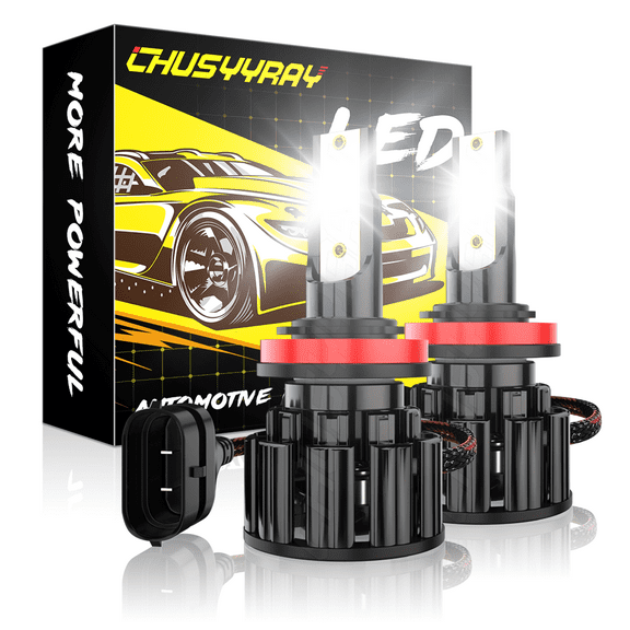 Fit for 2017-2019 Honda Ridgeline 2x 6000K LED Low Beam Headlight Bulbs White Plug&Play