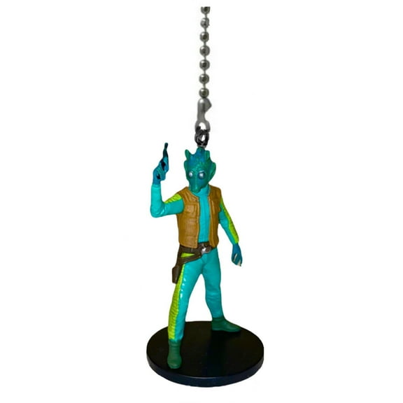 Greedo PVC Fan Lamp Light Pull Chain Star Wars New Hope Cantina Figure Figurine