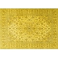 thumbnail image 1 of Ahgly Company Indoor Rectangle Medallion Yellow Traditional Area Rugs, 2' x 3', 1 of 4