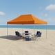 thumbnail image 4 of Ilios Innova | Toldo Plegable Naranja 2x3 Carpa para Exteriores Resistente al Clima, Impermeable, Estructura de Hierro y Tela Oxford 600D., 4 of 9