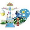 Wonderland Deco Cable Car Geared Motion Building Block Toy Set, Build-windup-spin with music By ZTrend