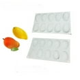 thumbnail image 2 of 10-Cavity Mango Mold Cake Silicone Molds for Baking Dessert Jelly Ice Cream 3D Fruit Shapes Silicone Mold for Chocolate Candy Pastry Truffle Pudding Jelly Cheesecake Mousse Soap, 2 of 5