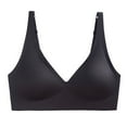 thumbnail image 5 of ATOYSOY Plus Size Sports Everyday Bra Support Full Coverage Breathable Push Up Underwear Wireless Seamless Workout Running Gym Yoga Girls Teens Smoothing Comfy Bra Black, 5 of 6