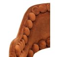 thumbnail image 4 of Juego 2 Sillas Galerias El Triunfo Terciopelo Con Descansabrazos Diseño Bolas En Orilla Marrón, 4 of 5