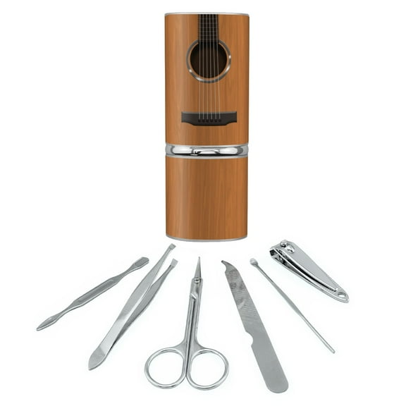 Acoustic Guitar Strings Stainless Steel Manicure Pedicure Grooming Beauty Care Travel Kit