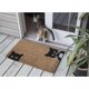 thumbnail image 5 of Handmade Peeping Cats Doormat Home for Entrance 18'x30', 5 of 5