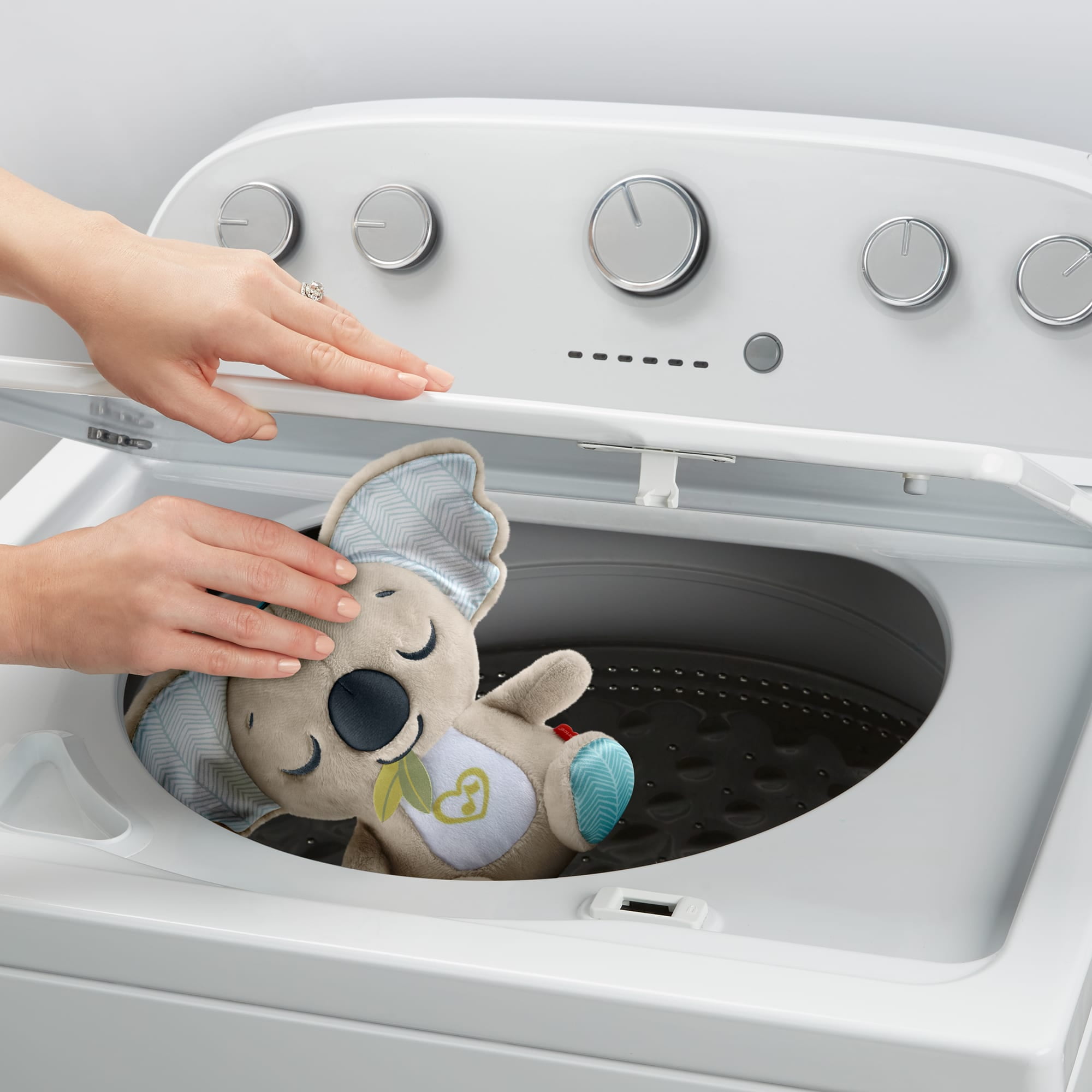 Fisher-Price On-the-Go Koala Soother Toy, Plush Portable Sound Machine for Newborns