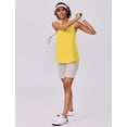 thumbnail image 5 of Pinspark Golf Shirts for Women Sun Protection Tennis Tank Top with Collar V Neck Racerback Athletic T-Shirt Lightweight Workout Tops Sleeveless Yoga Shirt, 5 of 6