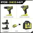 thumbnail image 4 of Kit combinado RYOBI ONE+ HP de 18 V sin escobillas con taladro 1/2 e impacto 1/4, 4 of 9
