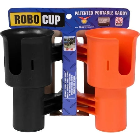 ROBOCUP Best Cup Holder for Drinks Fishing Rod/Pole Boat Beach Chair Golf Cart Wagon