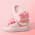 thumbnail image 4 of BOOMNY Toddler Boys Girls Slippers Bowknot Anti Slip Open Toe Summer Slippers Slip On For Outdoor Beach Pool Shower, 4 of 5
