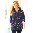 thumbnail image 4 of Catherines Women's Plus Size Petite Muse Pintuck Tunic, 4 of 4