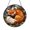 Acrylic 3.5 Inch, variant on Sleeping Forest Animal Stained Glass Window Hanging – Nature Inspired Decor