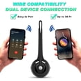 thumbnail image 3 of RAOPINGX Trucker Auriculares Bluetooth con micrófono, Auriculares inalámbricos con micrófono, Auriculares inalámbricos para teléfono Celular con diseño de Oreja para Centro de Llamadas de Oficina en c, 3 of 5