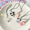 thumbnail image 2 of LLavero de Anime Sanrio My Melody, colgante de Hello Kitty para teléfono, artículos femeninos, decoración de cuerda, 2 of 4