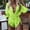 Yellow, variant on NMMUED Women's 3 Piece Swimsuit Set Sheer Romper Cover Up Long Sleeve Deep V Neck Bikini Bathing Suits Drawstring Summer Vacation Swimwear Outfits Hot Pink L