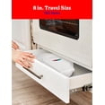 thumbnail image 3 of Betty Crocker 8-Inch Travel Pizza Maker Plus, Indoor Electric Grill with Insulated Travel Bag, Nonstick Pan for Pizzas, Quesadillas, Nachos and more, Personal Pizza Machine, 760W, BC-4959CW, White, 3 of 7