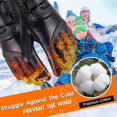 thumbnail image 4 of Guantes calefactables, guantes calefactores recargables, guantes cálidos con pantalla táctil de invierno para mujeres y hombres, guantes calefactores USB con pantalla táctil impe, 4 of 5