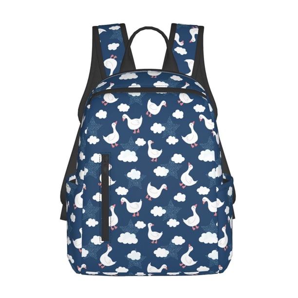 Easygdp Cute Goose On Blue Sky para Easygdp Yak - Mochila Casual Ligera y Resistente para Viaje y Senderismo para Hombres y Mujeres